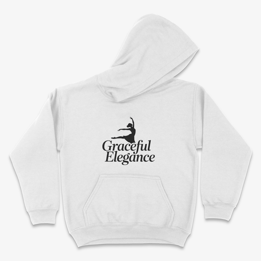 Graceful Elegance Dancer Youth Hoodie